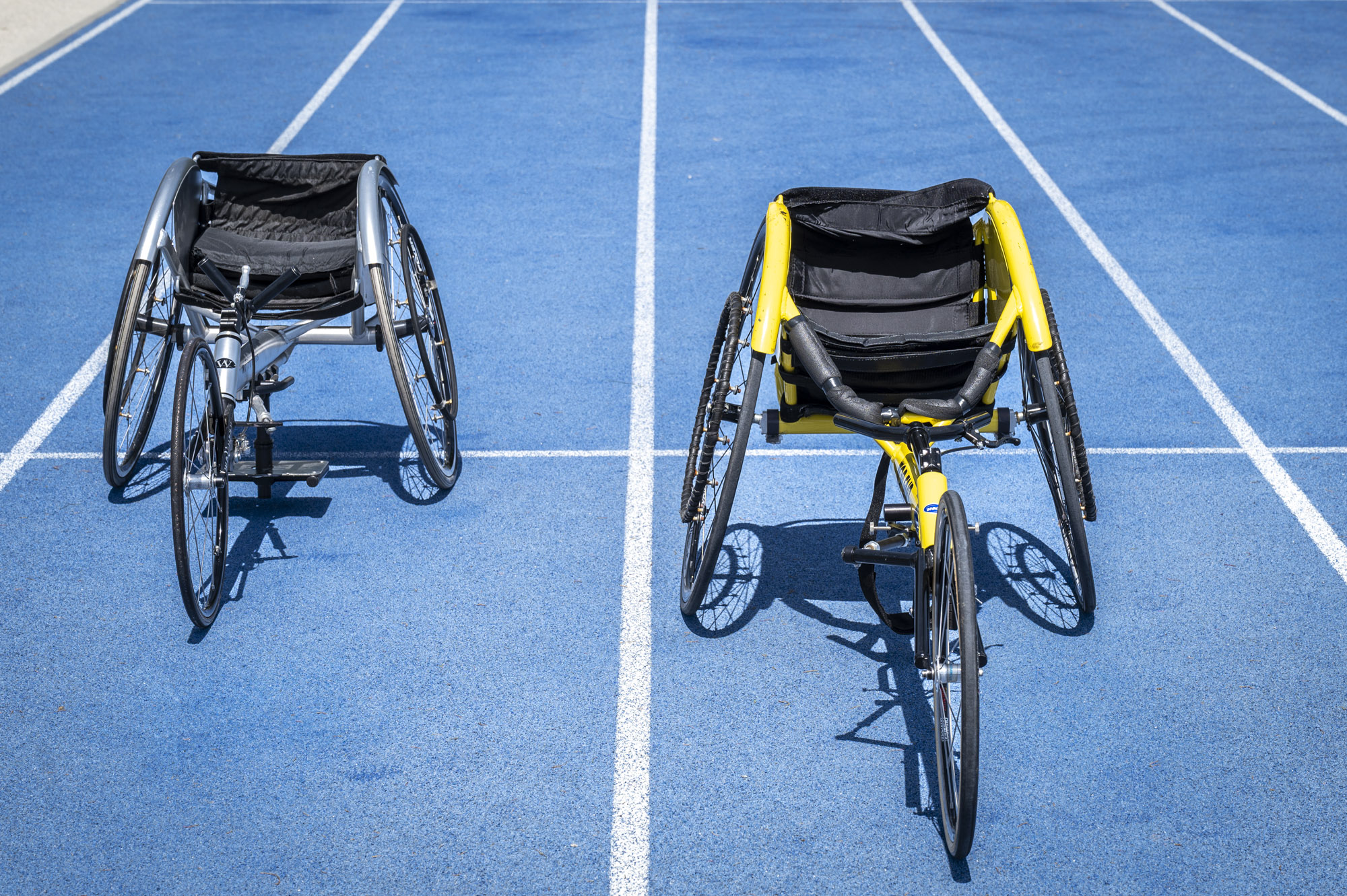 ACTIONS-Sport-2025 Image montrant des fauteuils adaptés pour faire du vélo : handi bike