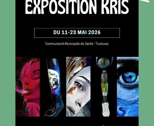 Affiche de l'exposition de Kris